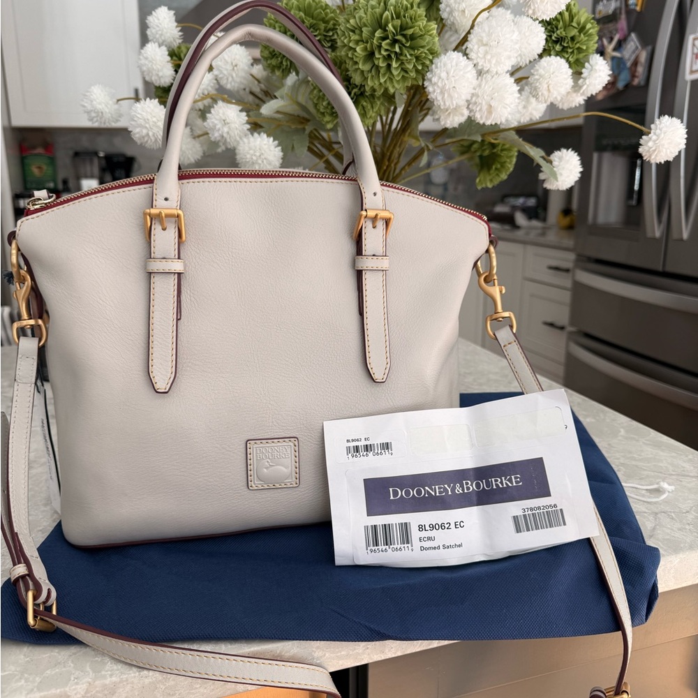 Dooney & Bourke Florentine Domed Satchel - Picture 2 of 10